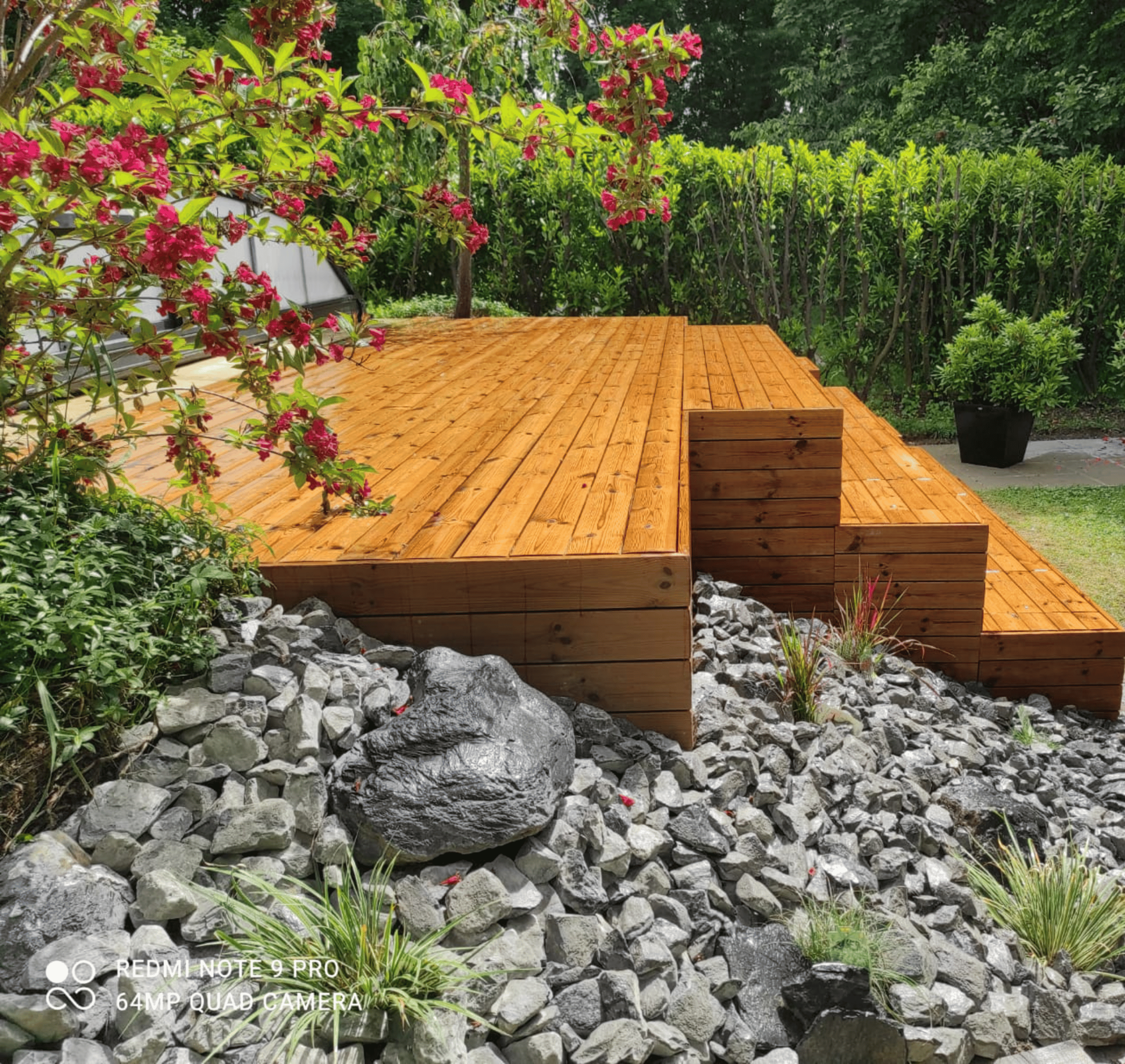 Création d’un jardin paysager